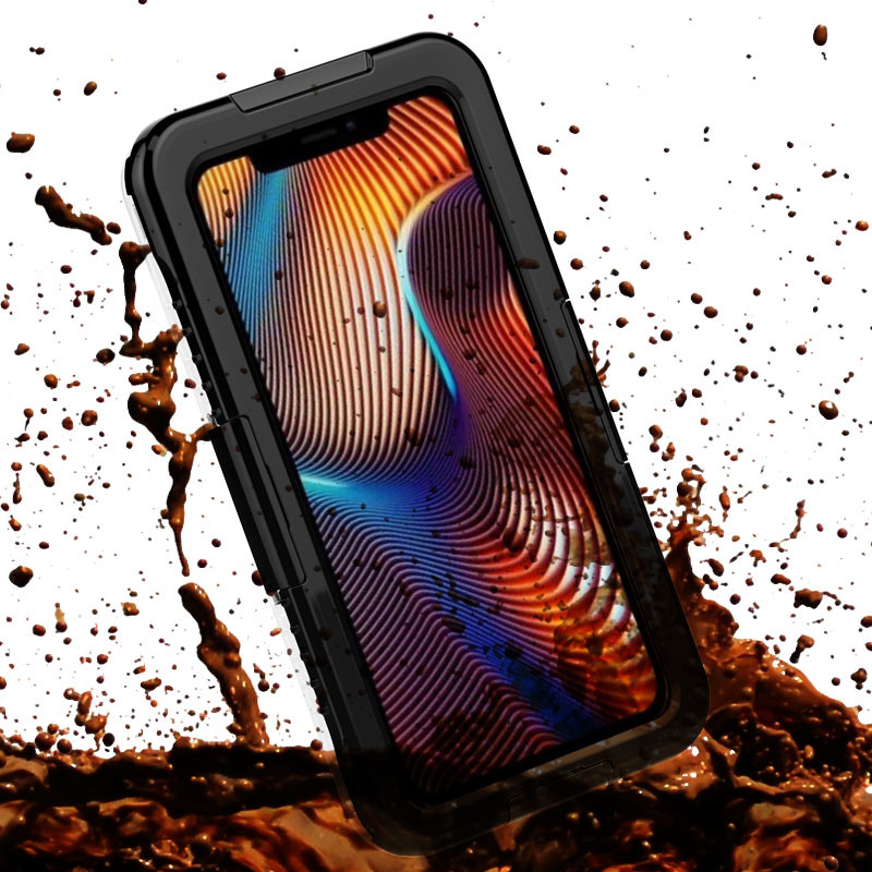 Az iphone XR (fekete) esetében a legjobb vízálló alma-vízálló táska