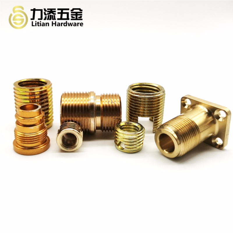 Gyárilag értékesített M3-M12 sárgaréz menet kulcsos zárbetét