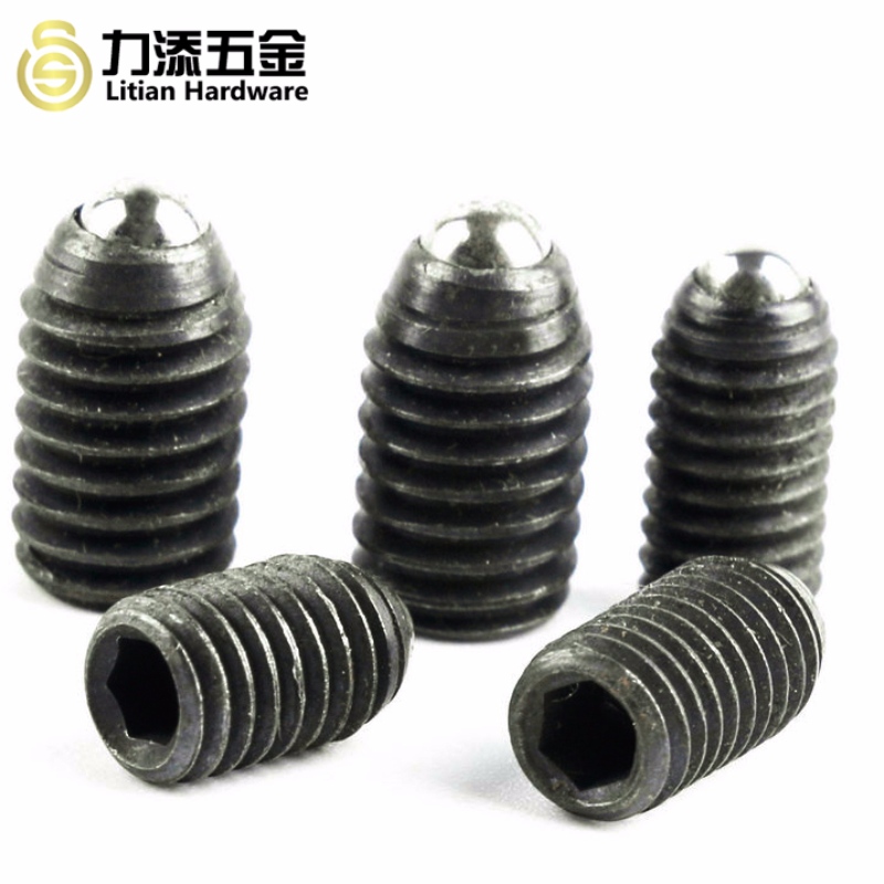 Fekete cink M3-M12 szén-acél golyóálló csavar