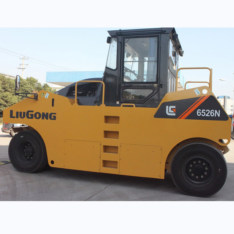 A Liugong hivatalos gyártója, a 26t mechanikus, egyhengeres úthenger, Clg6526