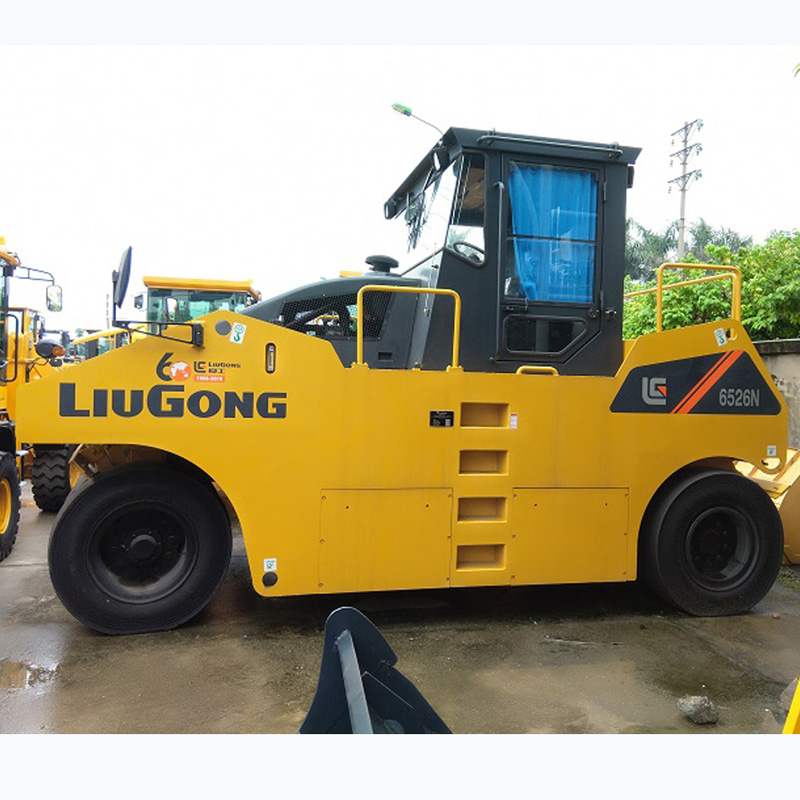 Liugong hatósági gyártó 26t Mechanikai egydobos út Roller Clg6526