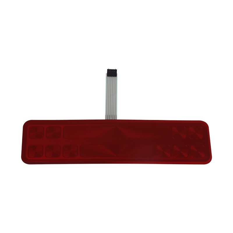 Egyedi transzfer panel membrán kapcsoló UV-hoz