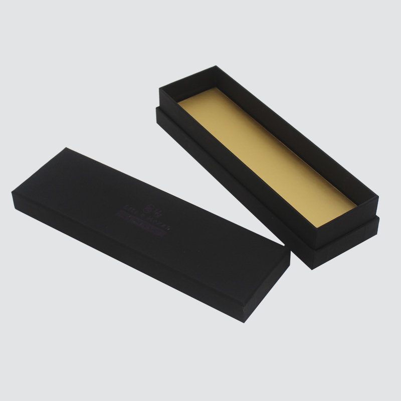 Testreszabott klasszikus fekete doboz ékszer nyaklánc kiegészítők díszdobozban