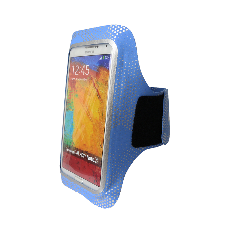 Blue Handy beállítható Sport Armband for Smartphone