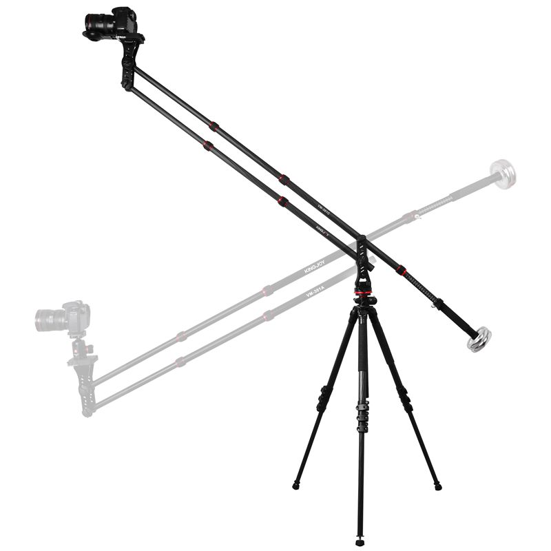 KINGJOY VM-301C Új profi miniJib daru DSLR fényképezőgéphez