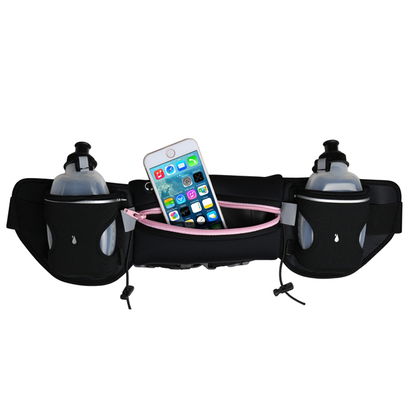 Egyedi szabadtéri sportvizes palacktartó vízálló futó deréköv