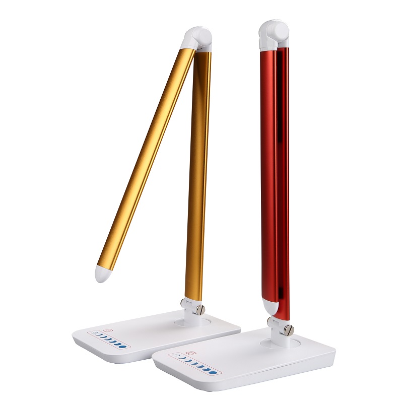 586S Modern Hotel Style Energy Saving Table lamp vezette Aluminium 7 lépések fényereje