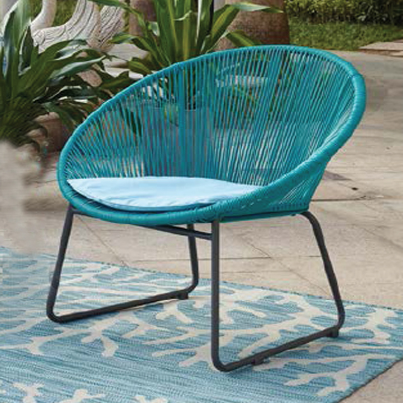 Acél &fonott 3pcs kanapé VV-604