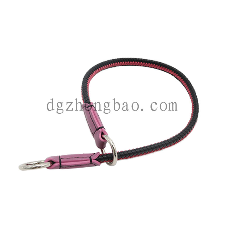 Mikroszálas szövés bőr nyakörvvel