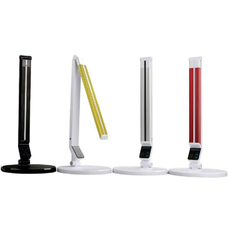 183 Többfunkciós LED-asztali fényvédő lámpa, USB töltésű, lépcsőzetes tompító tanulási asztali lámpa