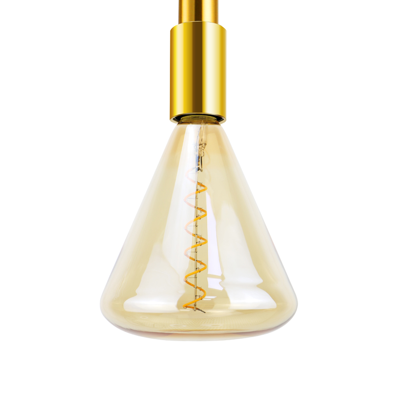 TITA Aqua blue gyári háromszög 4 wattos spirálizzószál