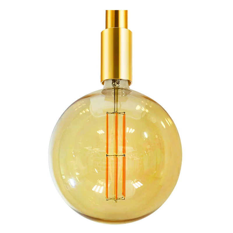 P120 Amber 4 watt 200 lumen 2200k lágy izzószál vezetett beltéri dekorációs fény