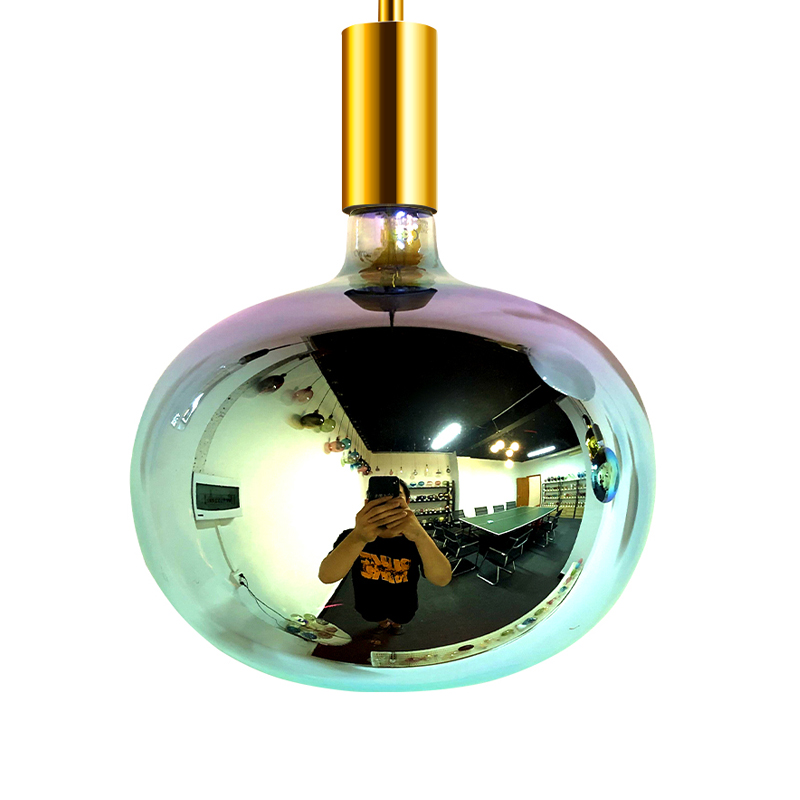 T180 EGG 150lumen 230v 170mm sokszínű bevonat gyönyörű LED-megvilágító égő