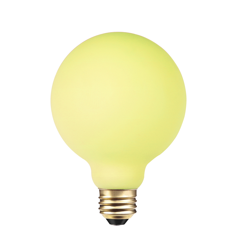 G150 Ballet dark pink macaron dekoratív lágy izzószál megvilágított bura