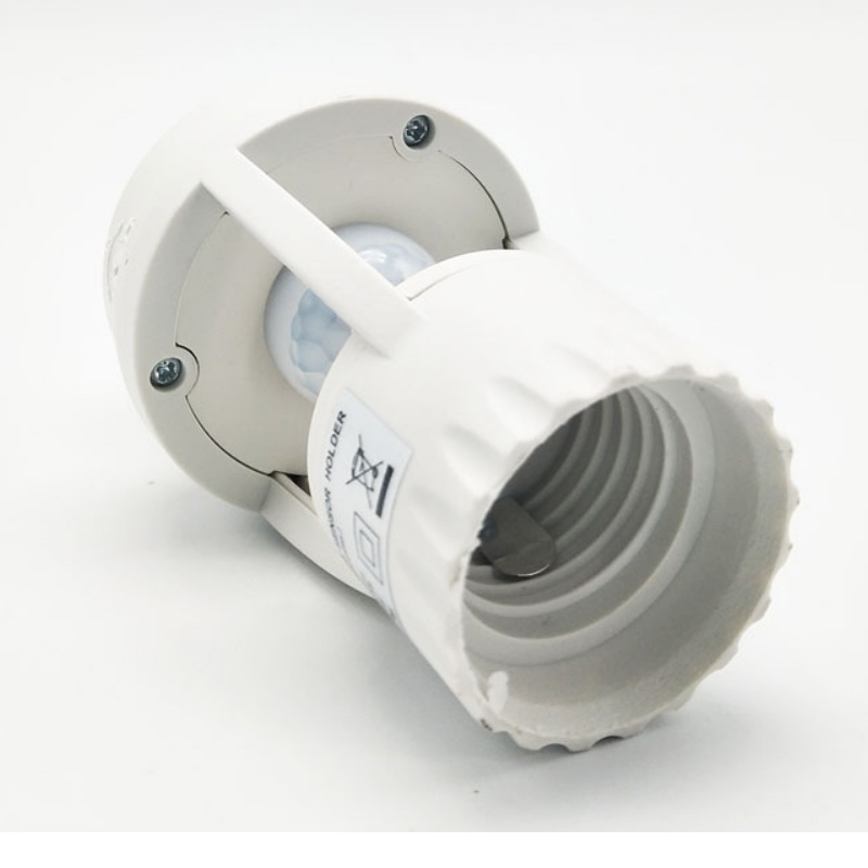 P32 PIR Motion E26 \/ E27 csavar izzó adapter aljzata