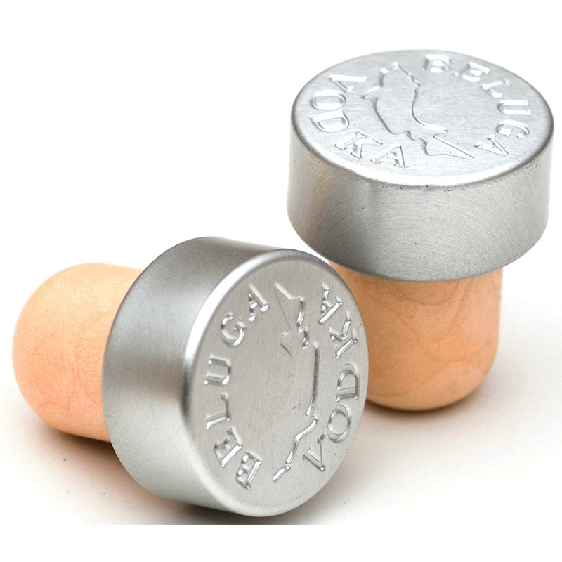 borosüveg dugóval bevont alumínium kupak 2