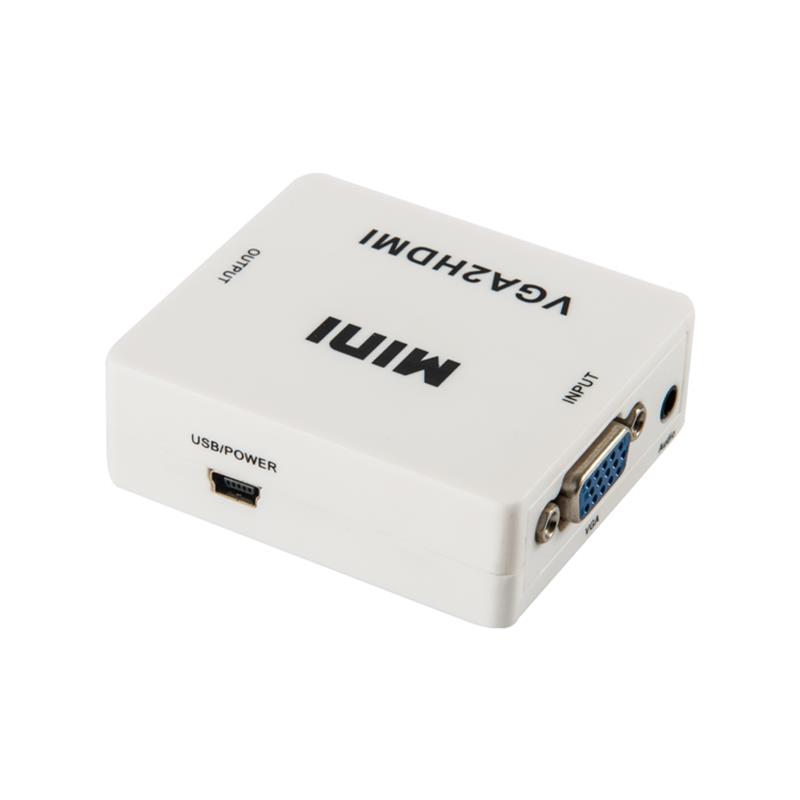 Mini Size VGA+Audio HDMI konverter 1080P- nek
