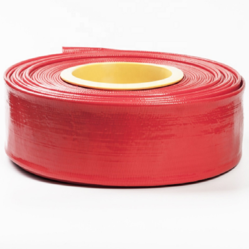 Anti -UV nagynyomású nagy méretű layflat tömlő kisülő öntöző pvc tömlő Kínában