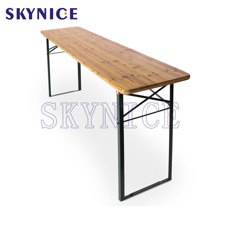 Kültéri sörkertkészlet 1 asztalból és 2 padból