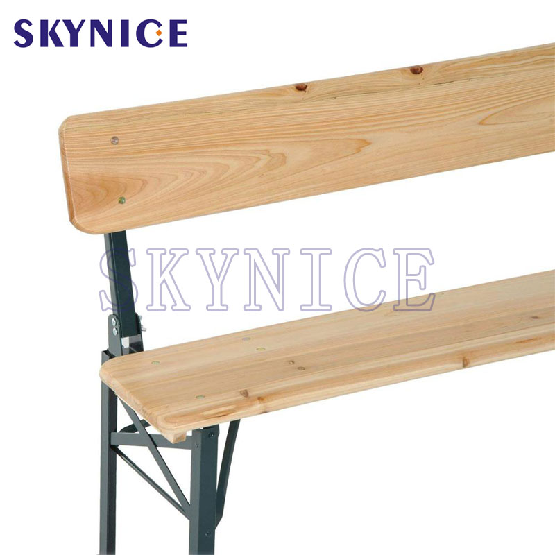 Ebédlő használt összecsukható fa sör asztal