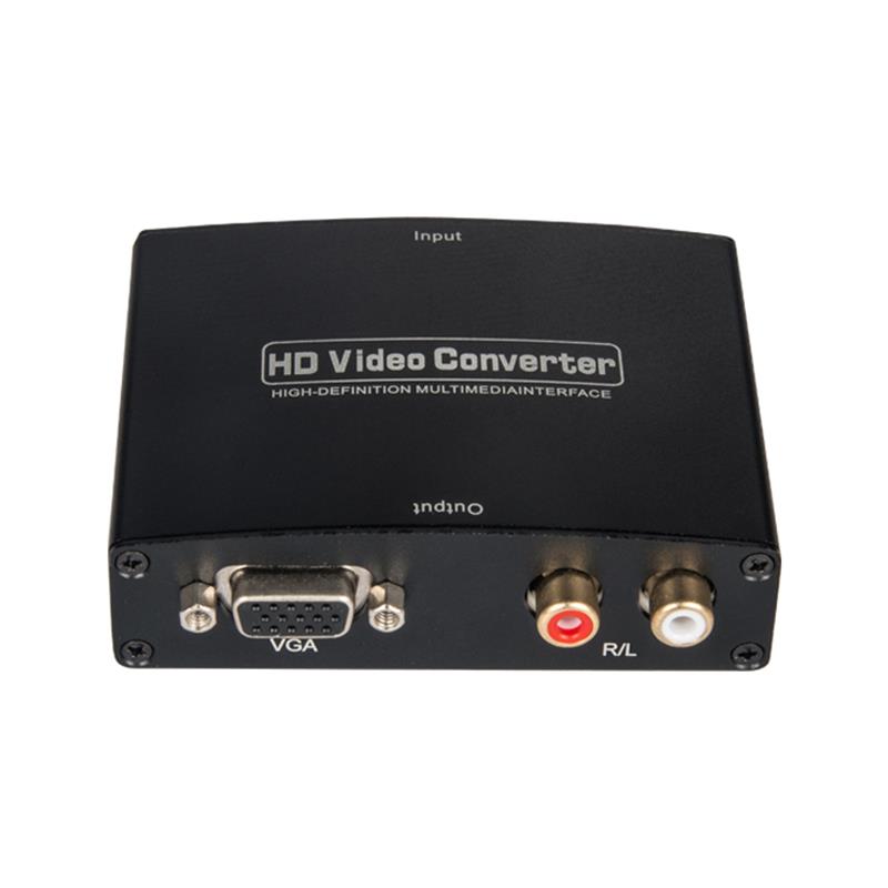 HDMI TO VGA + R / L AUDIO Audio Converter 1080P