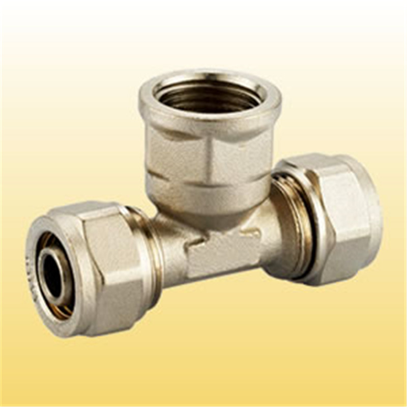 Női Tee 25 mm-es pex-al-pex csőszerelvények