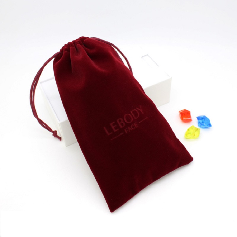 SGS45 Mini parfüm kis táska bársony húzózsinór ékszer táskák kozmetikai smink ajándék táska nagykereskedelme