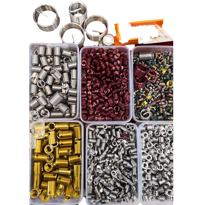 304 rozsdamentes acél javítócsavar betét az M1.6-M30 fémekhez, 500 ezer darabmal