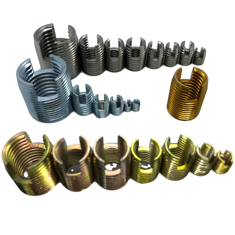 302 000 025.500 M2.5 * 0.45 * 4.5 * 0.5 * 6L önmetsző menetbetétek vágónyílással