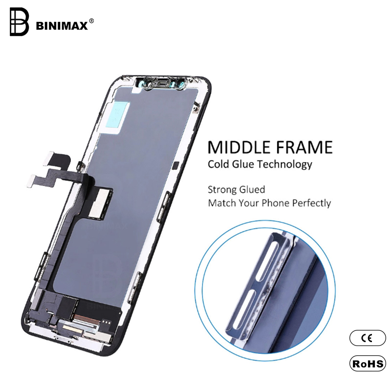 BINIMAX FHD LCD mobiltelefon LCD-k az ip X-hez