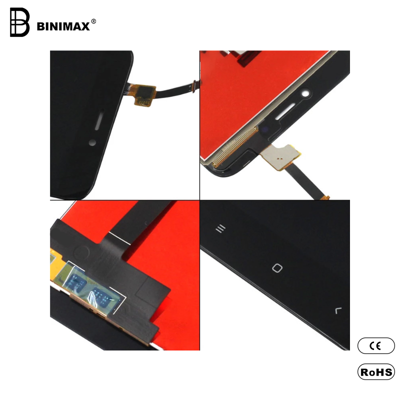 BINIMAX Mobil Phone TFT LCD- k kijelzője redmi 4x