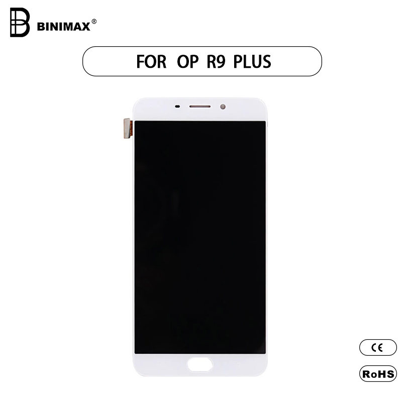 Mobiltelefon TFT LCD képernyő A BINIMAX kijelző összeszerelése az OPPO R9 PLUS készülékhez