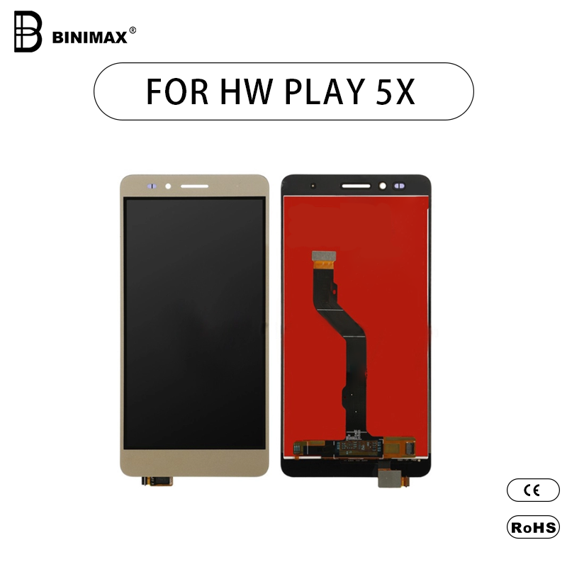 Mobiltelefon TFT LCD képernyő Az összeszerelés kijelzője az 5x nagyteljesítményű lejátszáshoz