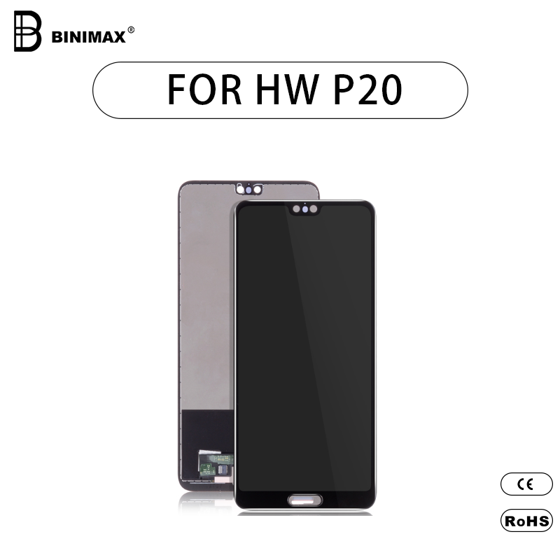 Mobiltelefon TFT LCD kijelző HW P20- hoz