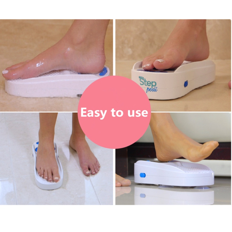 AA akkumulátoros elektromos lábszárvédő holt bőr eltávolító lábszépségápolási felszerelés