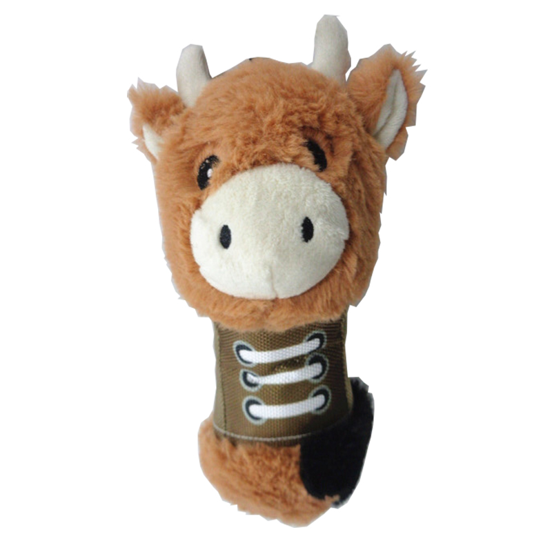 Rendkívüli plüss kutya rágó játék kedvtelésből tartott játék kedvtelésből tartott squeakerrel