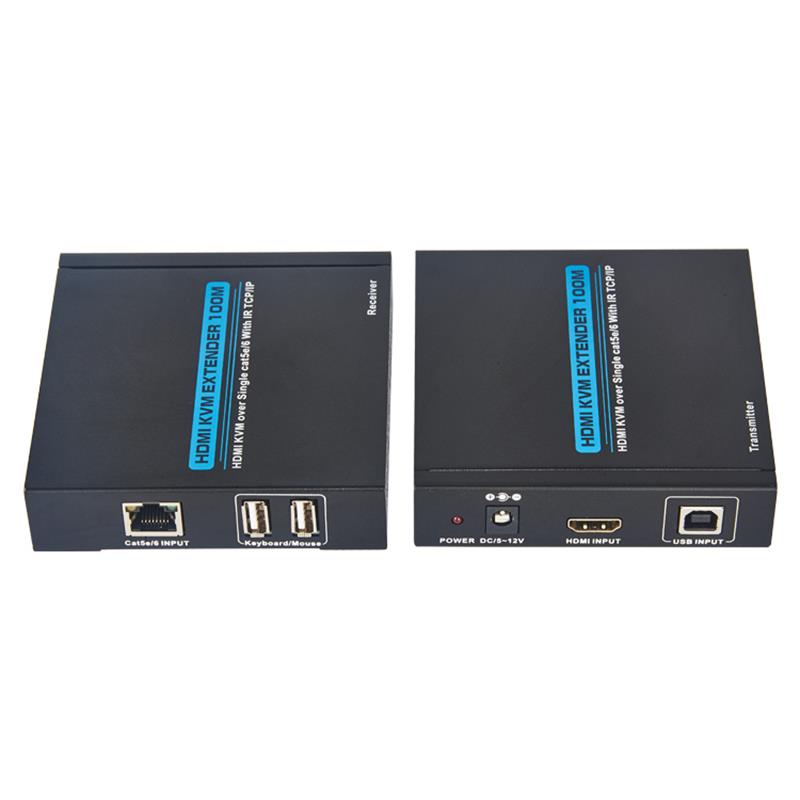 HDMI KVM Extenter 100m over one cat5e/6 Support Full HD 1080P