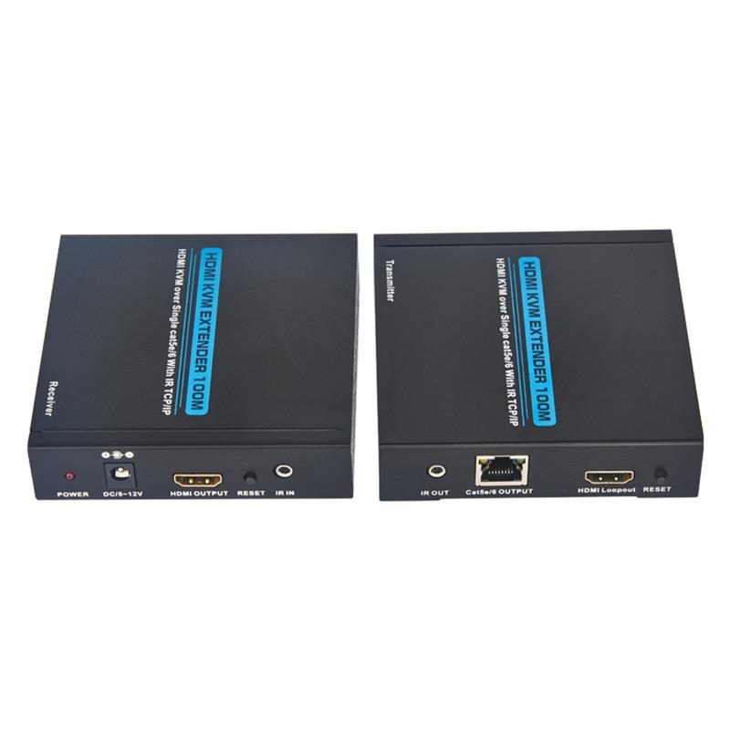HDMI KVM Extenter 100m over one cat5e/6 Support Full HD 1080P
