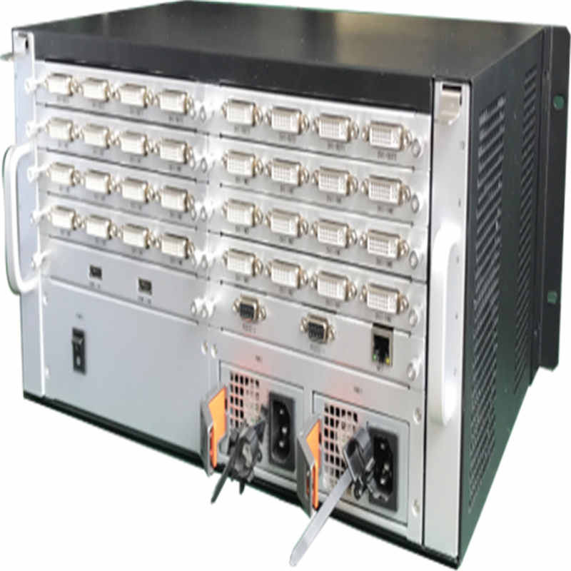 videofal processzorvezérlő HDMI, DVI, DP, VGA, BNC bemenettel és DP, HDMI és DVI kimenettel a konferenciatermekhez, a parancsnoki központhoz, a bevásárlóközponthoz