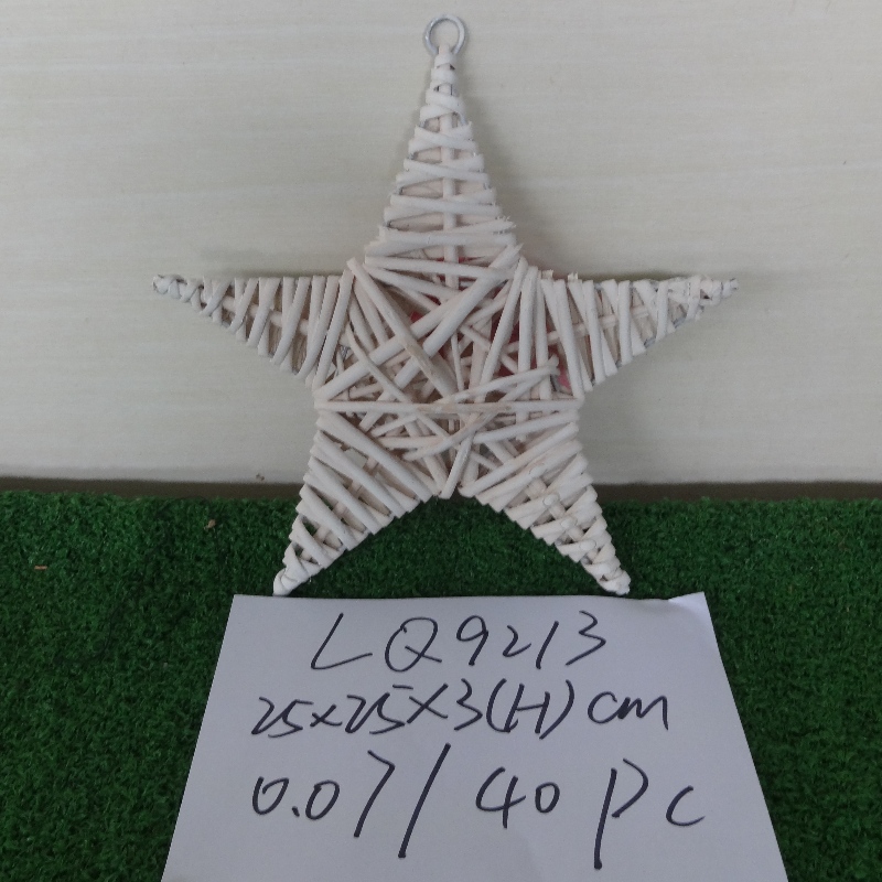 Fonott csillag dekoráció