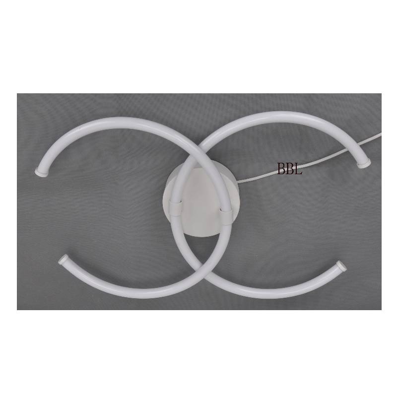 LED mennyezeti lámpa nagyobb kettős C akrilcsővel