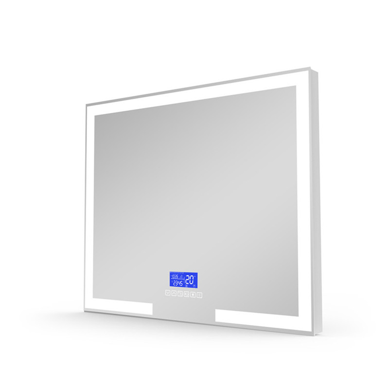 Hotel Fürdőszoba Anti-Fog Sokszínű Fények Érintsék Képernyő Bluetooth Speaker Led Mirror