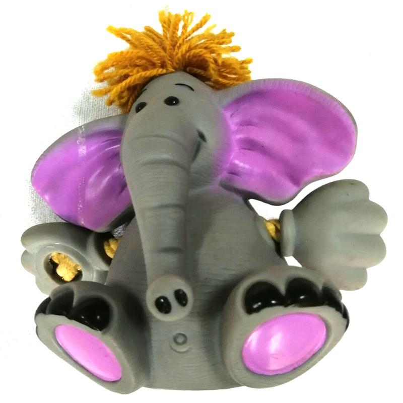 Nem mérgező Vinyl druble kutya rágó játék kedvtelésből tartott játék, squeakerrel