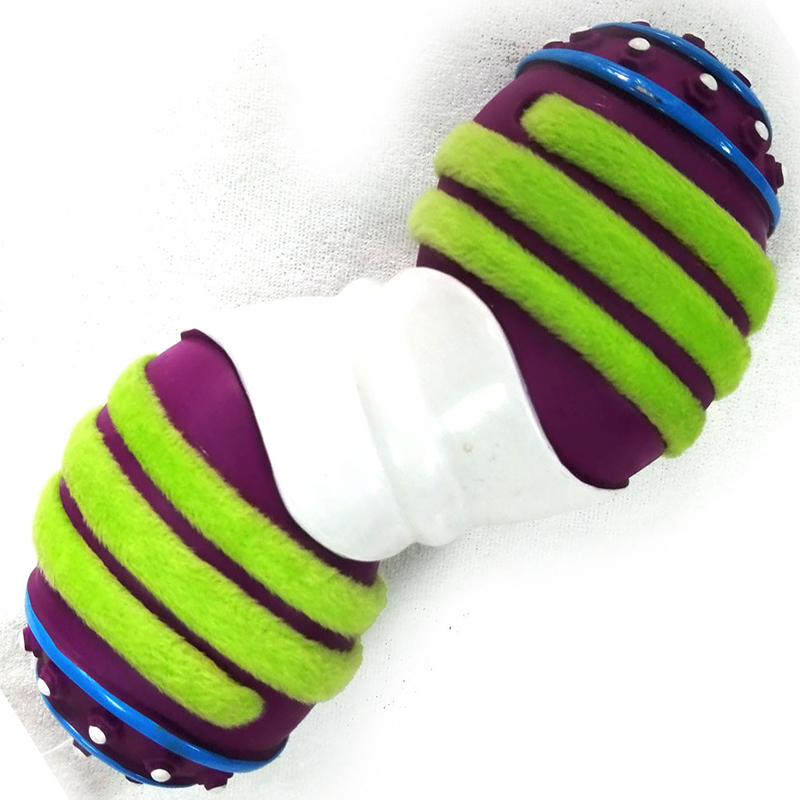 Druuzható PVC kutya rágójáték vinil háziállat rágógumival