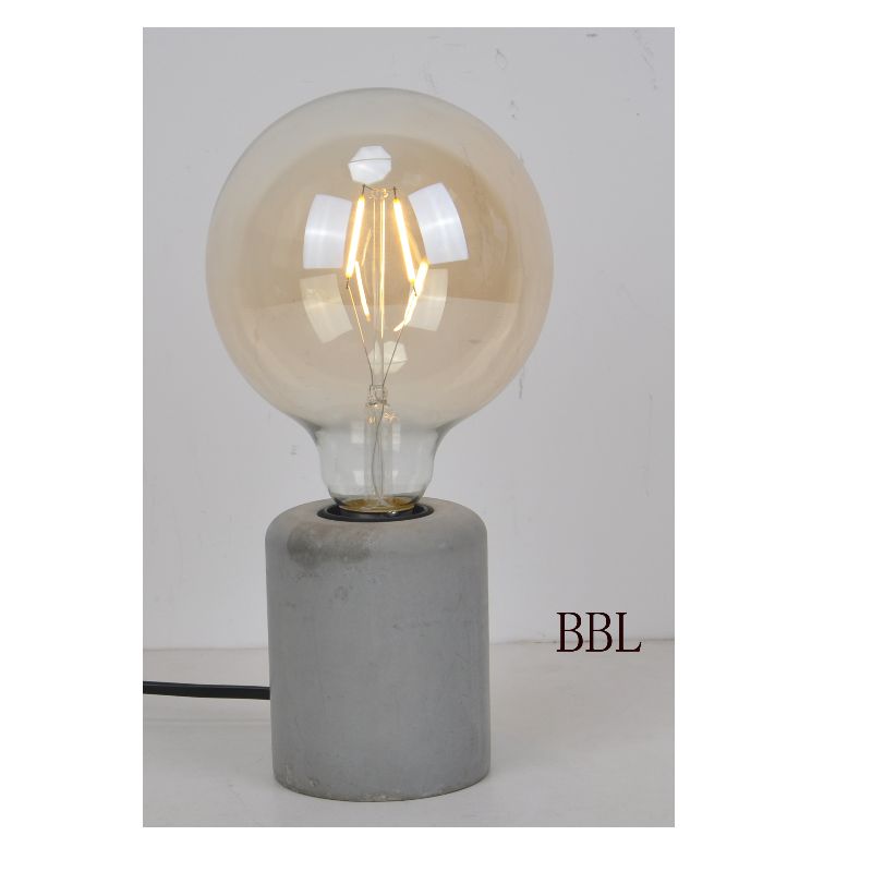 Asztali lámpa kis oszlopbetonnal