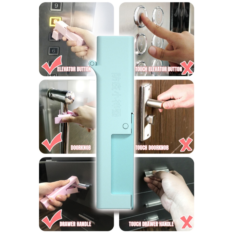 Szaniter szerszámok ajtónyitó szerszám önfertőtlenítés nélküli nulla érintkező