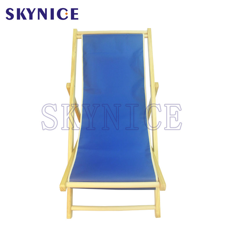 Összecsukható fa strand szék