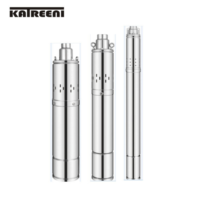2 hüvelyk mély kútfúró merülő csavaros vízszivattyú 2qgd napenergia szivattyúzó rendszerhez