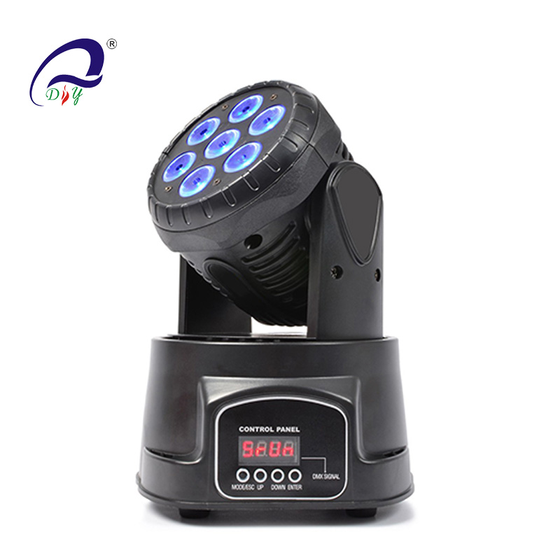 PL-14 7pcs*10W/15W LED Mini Mozgó Mosó Fej Fény