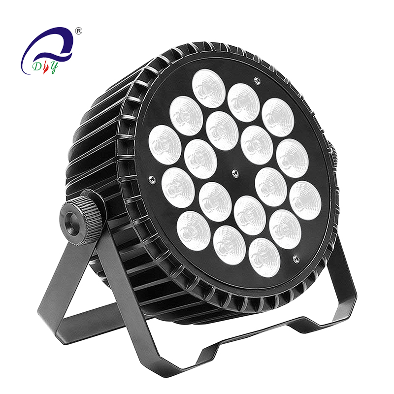 PL35 18PCS Silent Aluminium LED Wash Par nightclub Light